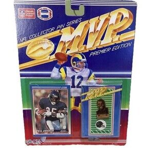 NFL MVP Collector Pin Series Neal Anderson Chicago Bears – 1990